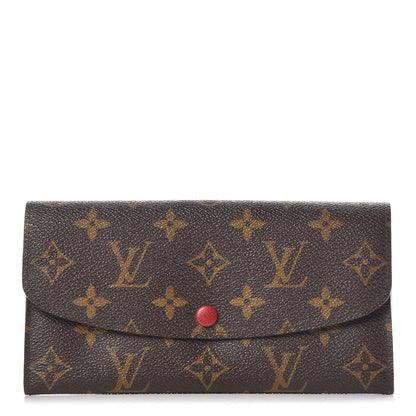 Louis Vuitton Monogram Emilie Wallet Fuchsia 1 of 11