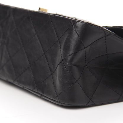 Chanel Aged Calfskin Quilted 2.55 Reissue 266 Flap Black 10 of 11