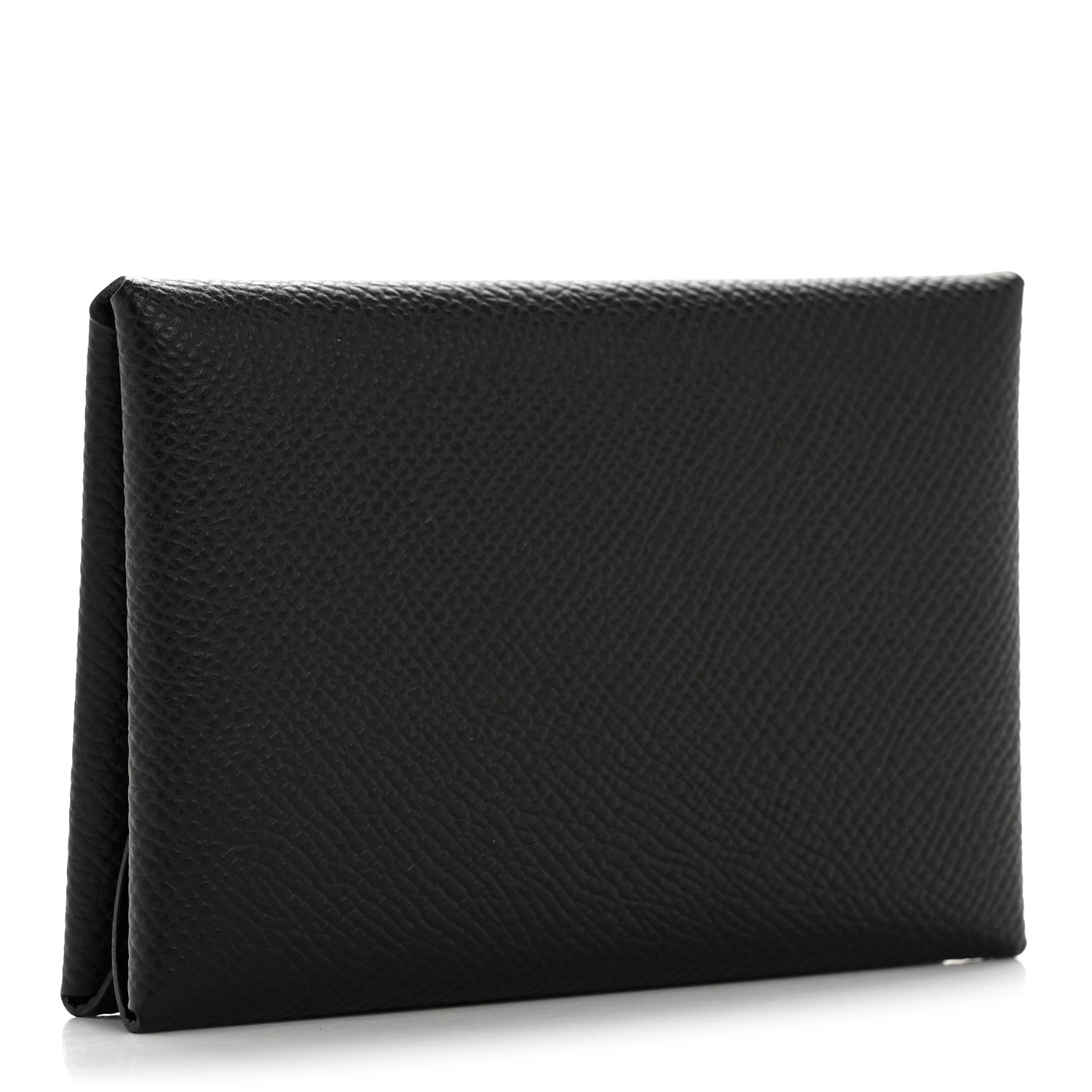 Hermes Epsom Calvi Duo Card Case Black 3 of 8