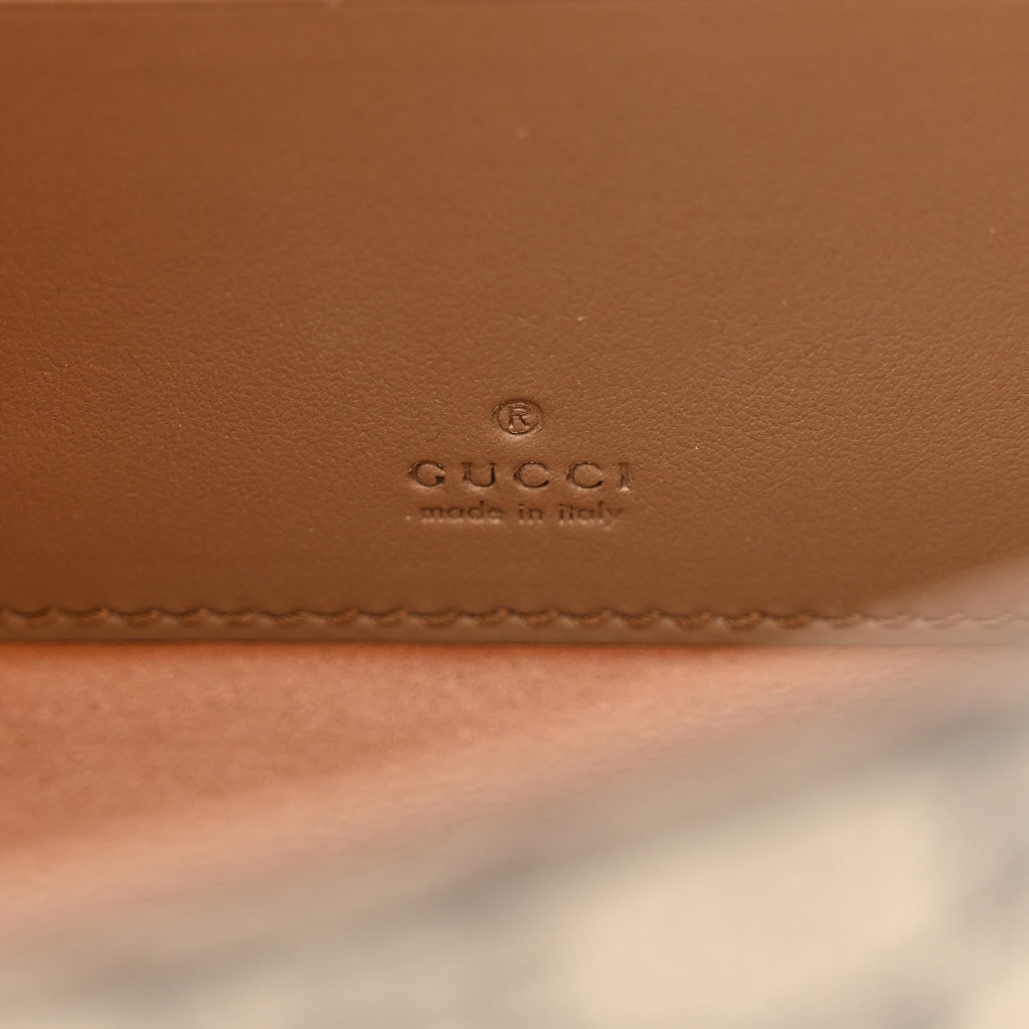Gucci GG Supreme Monogram Dionysus Clutch Taupe 5 of 10