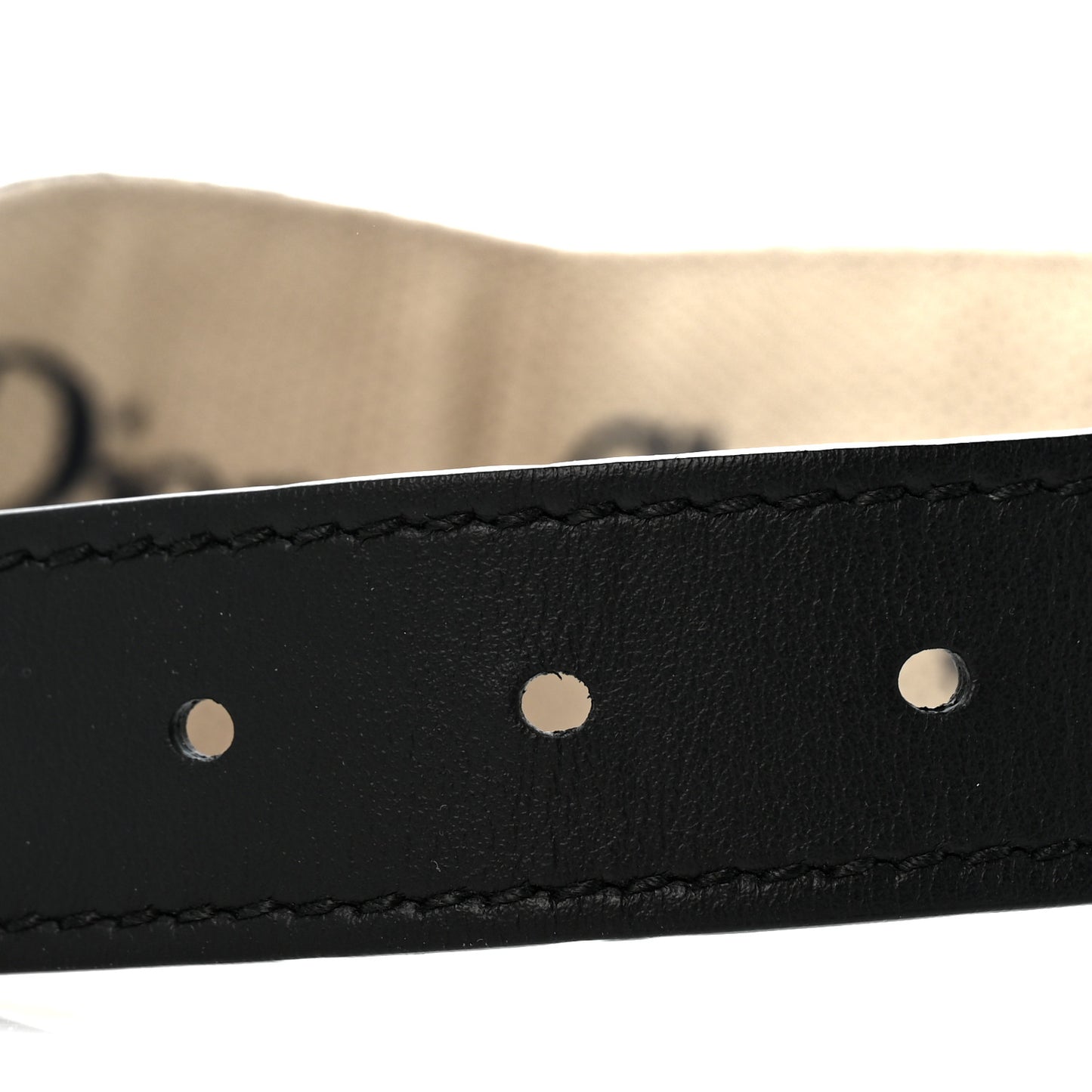 Canvas Embroidered Book Belt M 80 32 Bleu