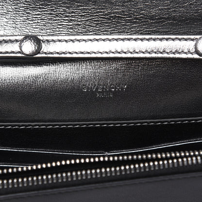 Givenchy Lambskin Emblem Chain Wallet Black 7 of 11