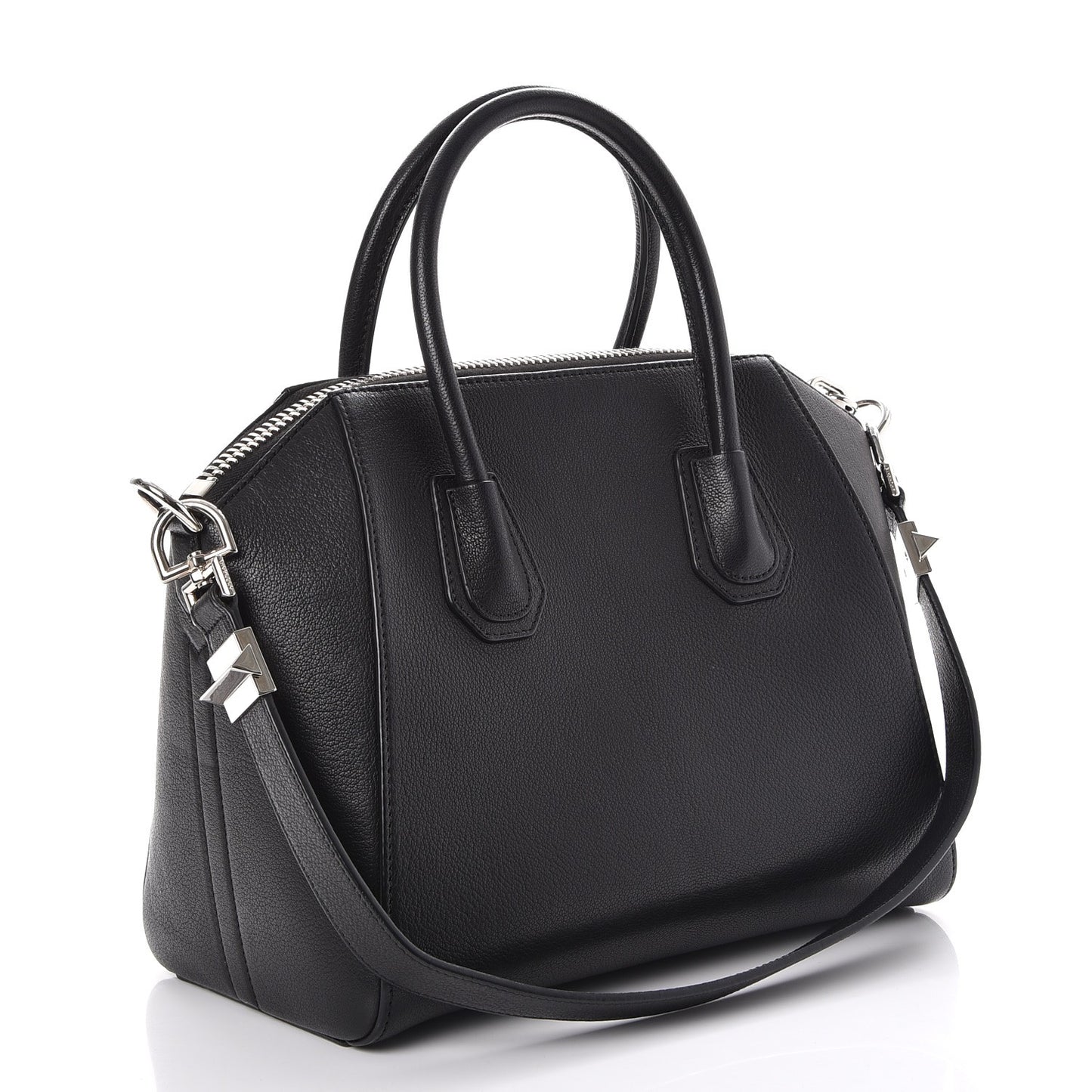 Sugar Goatskin Small Antigona Black