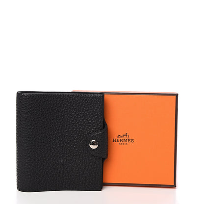 Hermes Togo Ulysse Mini Notebook Black 7 of 7