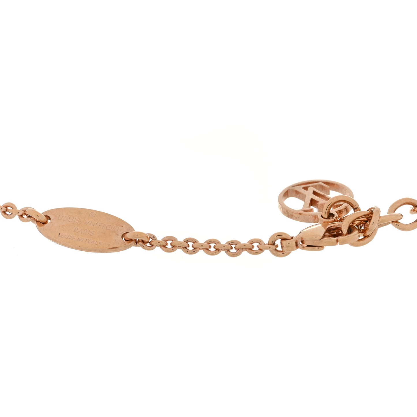 Essential V Bracelet Pink Gold