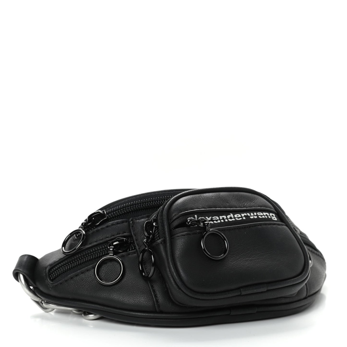 Lambskin Attica Mini Belt Bag Black