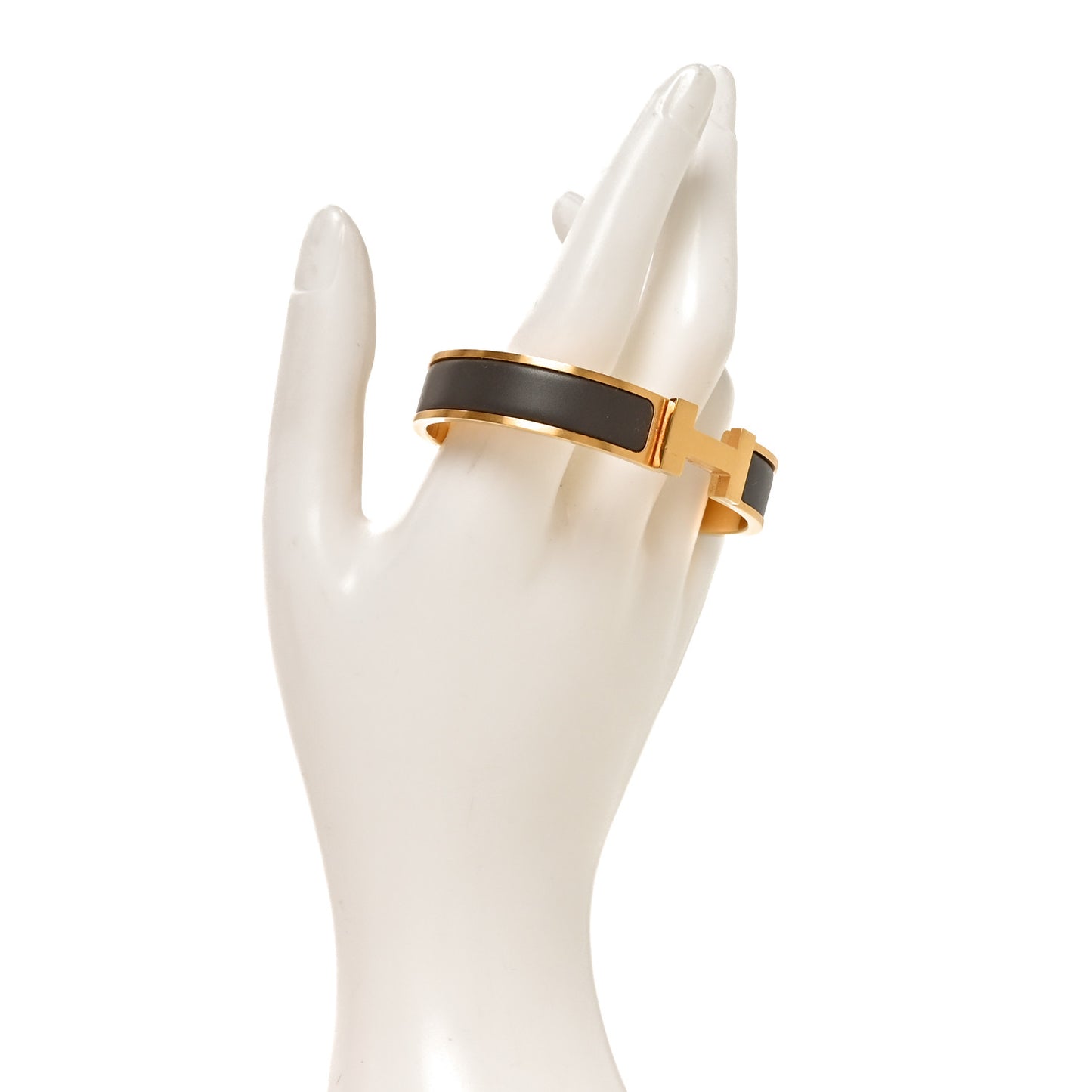 Matte Enamel Narrow Clic Clac HH Bracelet T4 Etain