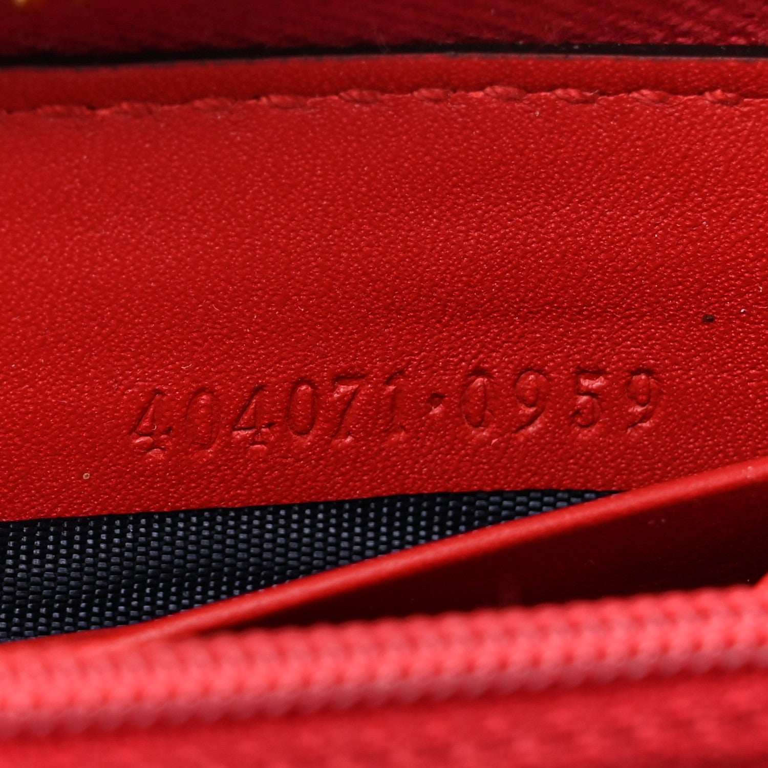 Gucci GG Supreme Monogram Blooms Zip Around Wallet Blue Red 8 of 11