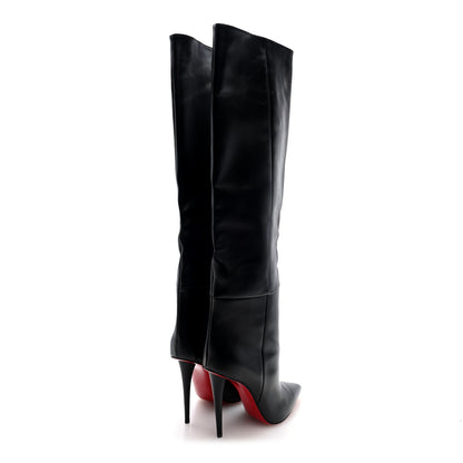 Christian Louboutin Calfksin Astrilarge Botta Knee Boots 41 Black 4 of 6