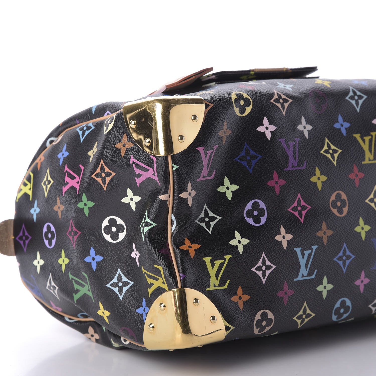 Louis Vuitton Monogram Multicolor Speedy 30 Black 6 of 9