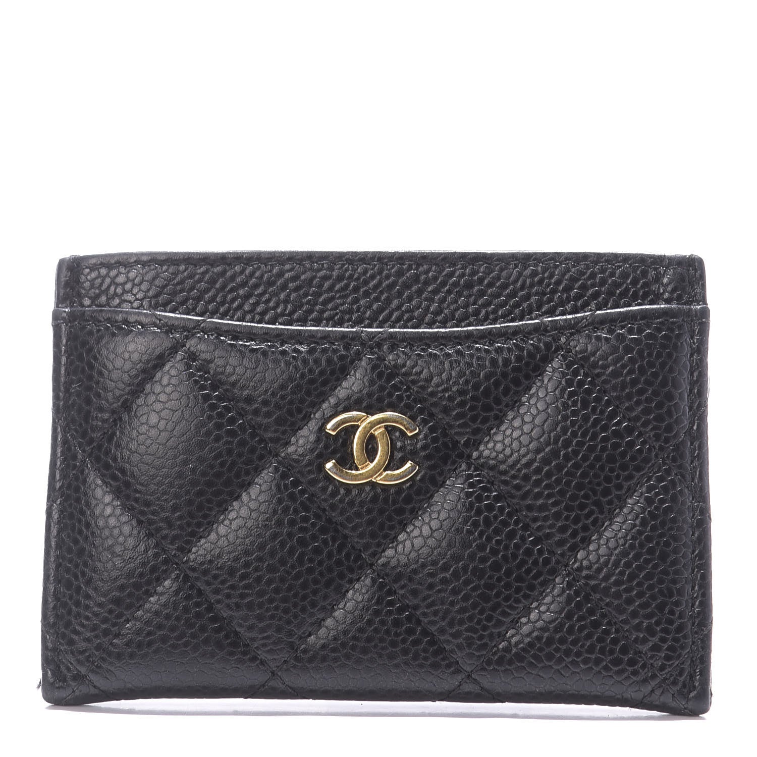 Chanel Caviar Quilted Card Holder Black 1 of 11