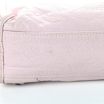 Balenciaga Agneau Classic Hardware Mini City Rose Poudre Rose Petunia 13 of 18