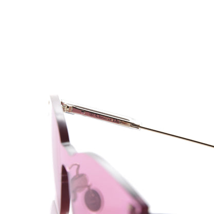 Christian Dior Mirrored Color Quake 2 Sunglasses Fuchsia 5 of 10