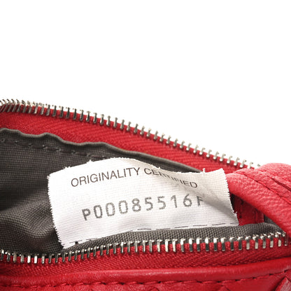 Bottega Veneta Nappa Intrecciato Key Holder Red 8 of 8
