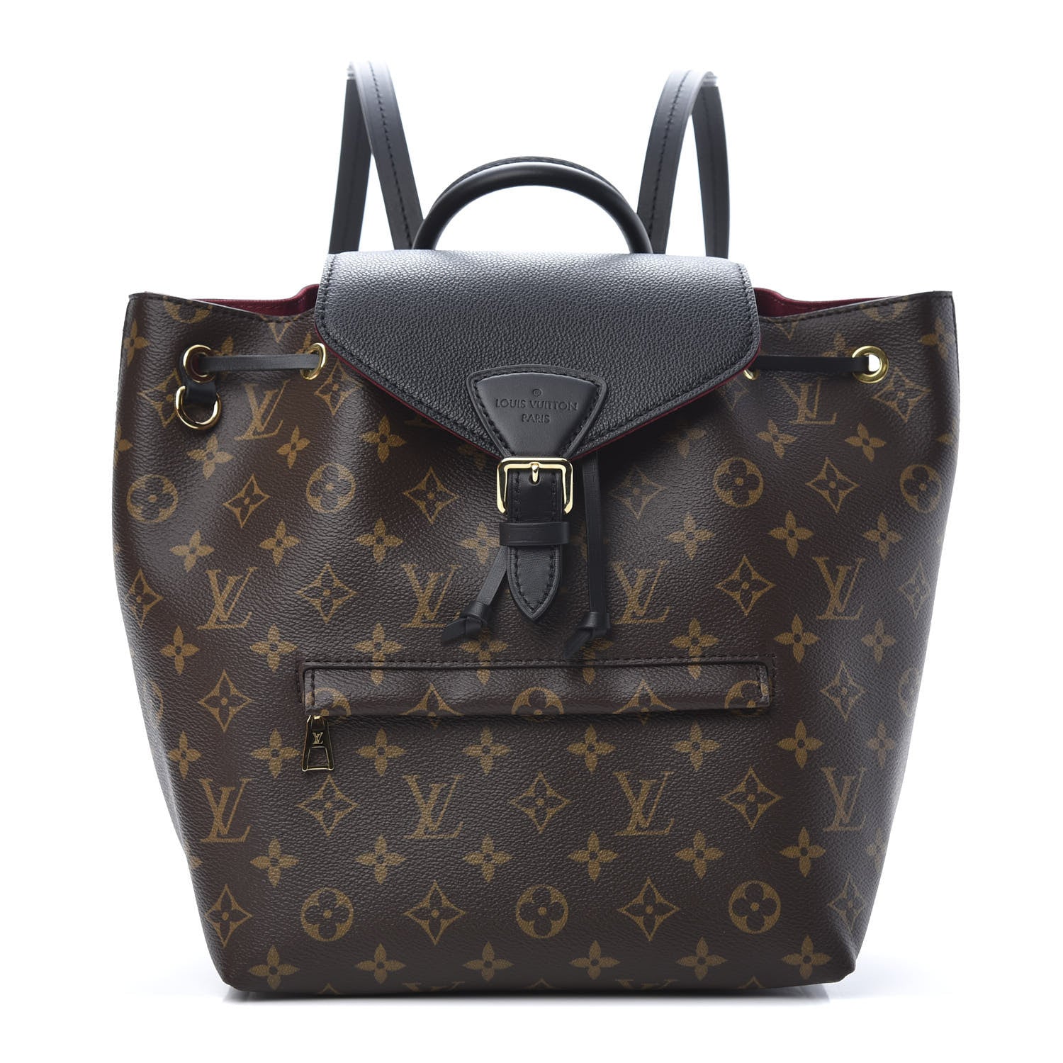 Louis Vuitton Monogram Montsouris PM Black 1 of 9