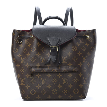 Louis Vuitton Monogram Montsouris PM Black 1 of 9