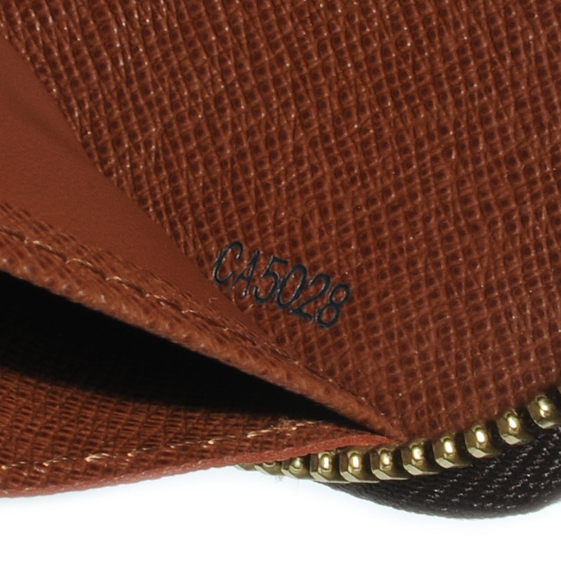 Monogram Roses Zippy Wallet