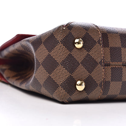 Louis Vuitton Damier Ebene Caissa Clutch Cherry 9 of 11