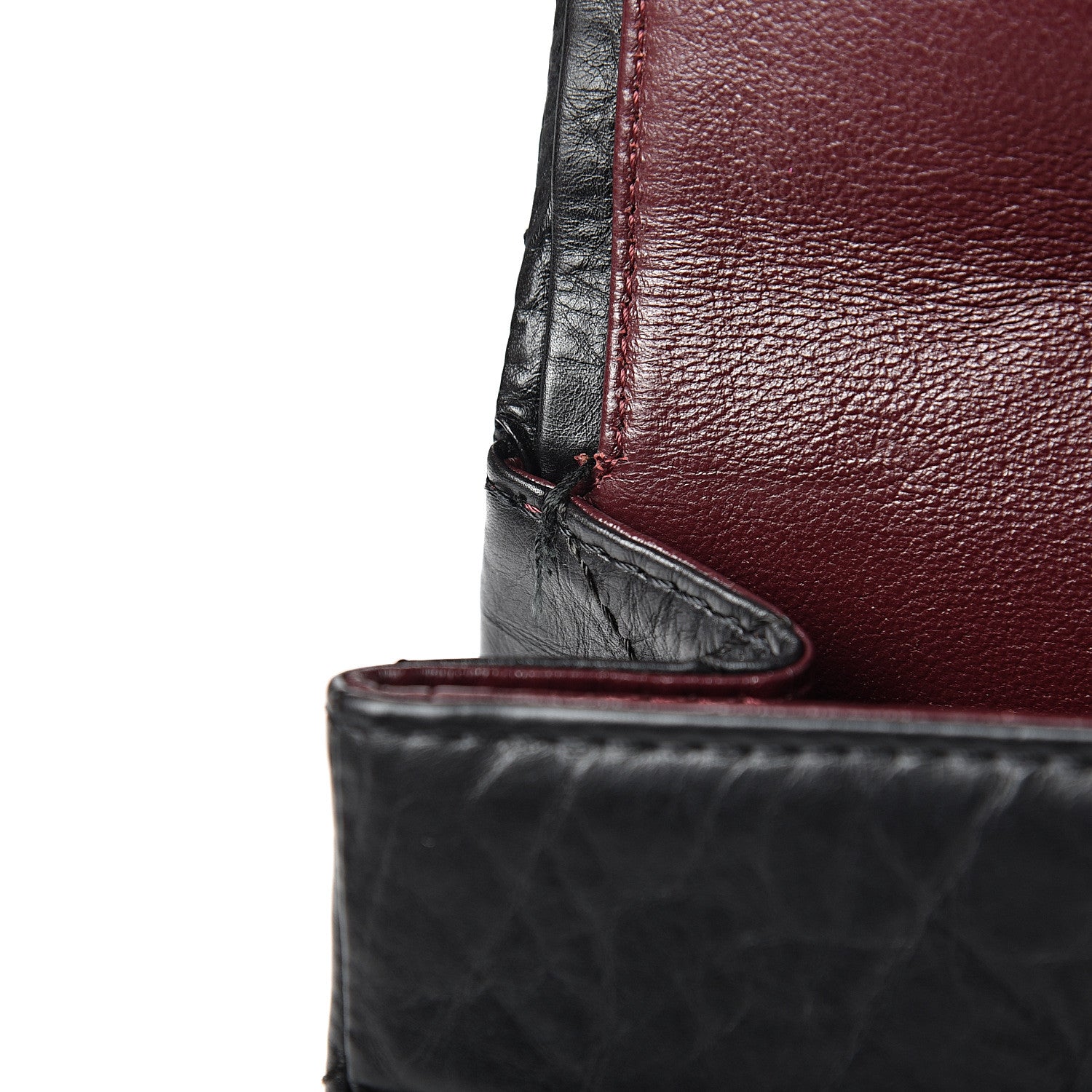 Chanel Aged Calfskin Quilted 2.55 Reissue 227 Flap Black 12 of 16