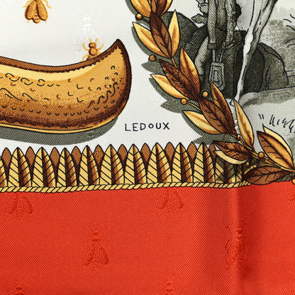 Hermes Silk Napoleon Scarf 90 4 of 6