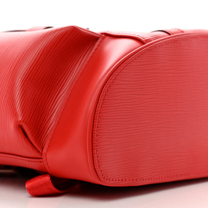 Louis Vuitton X SUPREME Epi Christopher Backpack PM Red 8 of 9