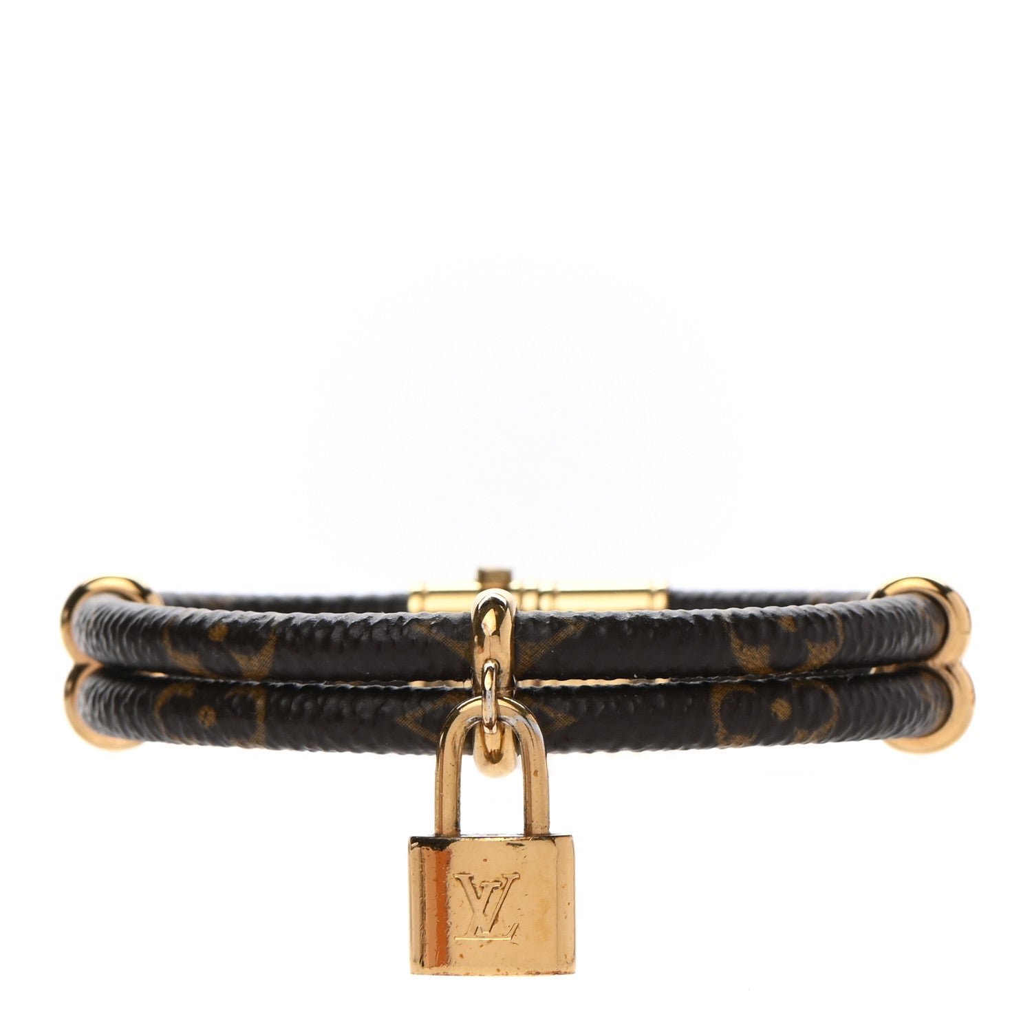 Louis Vuitton Monogram Keep It Twice Bracelet 19 1 of 6