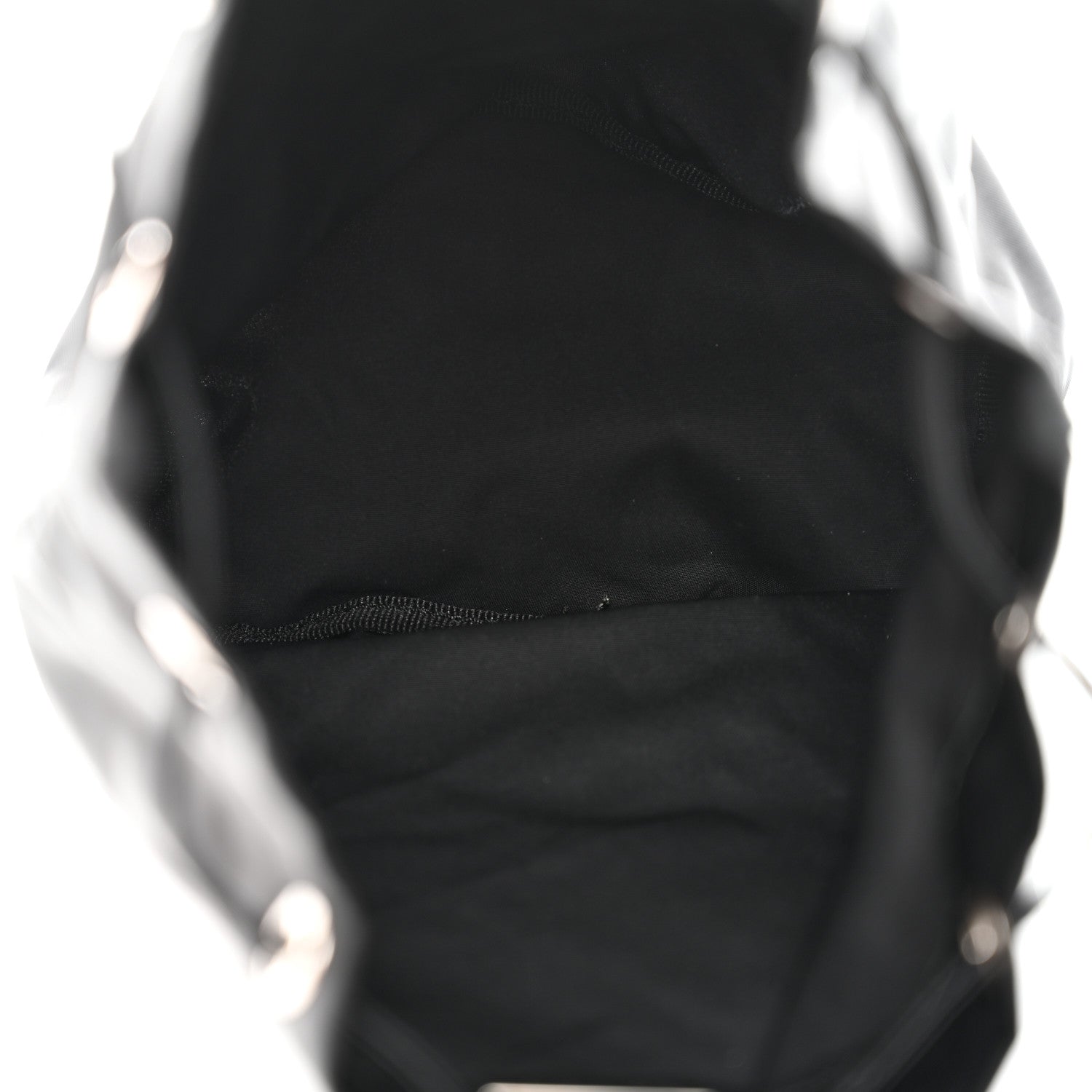 Prada Nylon Vela Drawstring Pouch Black 5 of 8