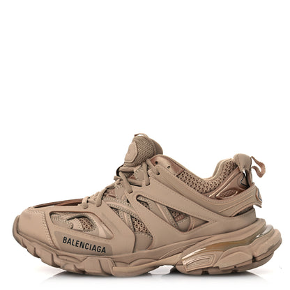 Balenciaga Mesh Rubber Uni-Matte Full Color Womens Track Sneakers 39 Full Beige 1 of 16