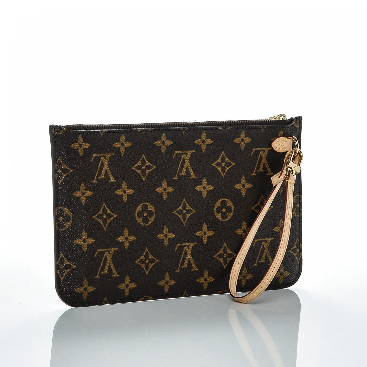 Louis Vuitton Monogram Neverfull MM GM Pochette 3 of 7