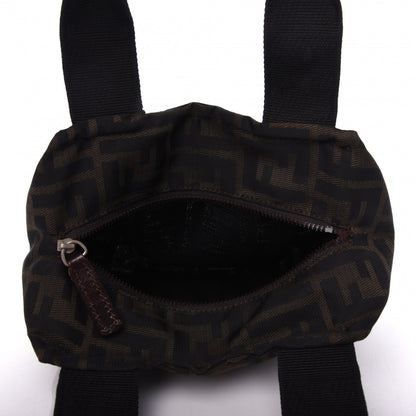 Fendi Fabric FF 1925 Mini Cosmetic Bag Tobacco 5 of 9