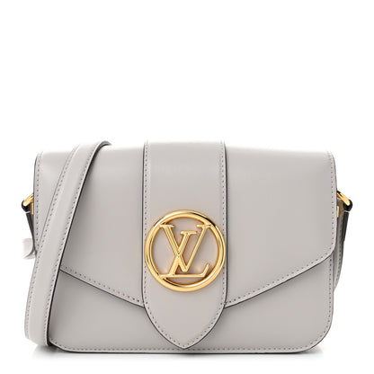 Louis Vuitton Smooth Calfskin LV Pont 9 Gris Souris 1 of 9