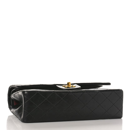 Chanel Lambskin Quilted Medium Double Flap Black 5 of 15