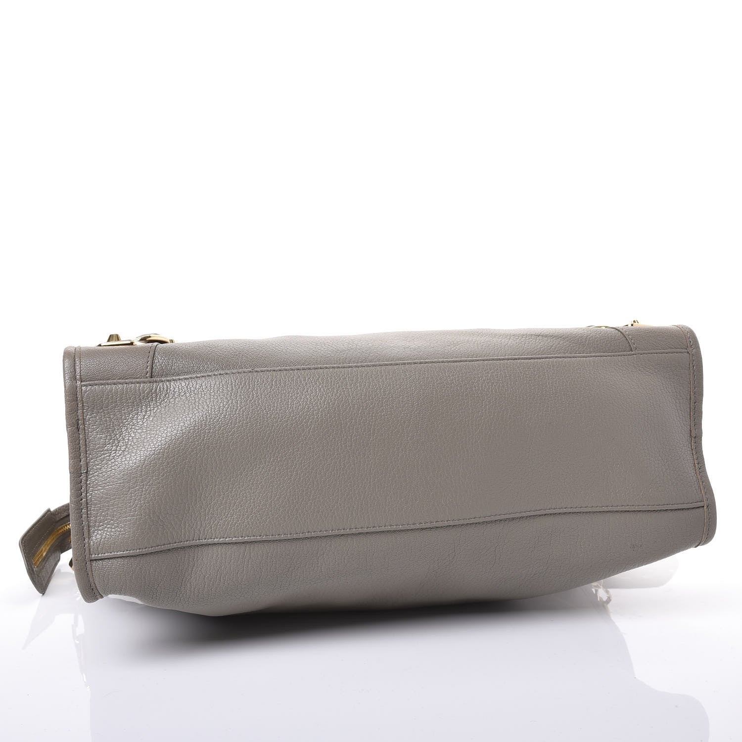 Balenciaga Chevre Gold Metallic Edge Hardware City Gris Taupe 4 of 10