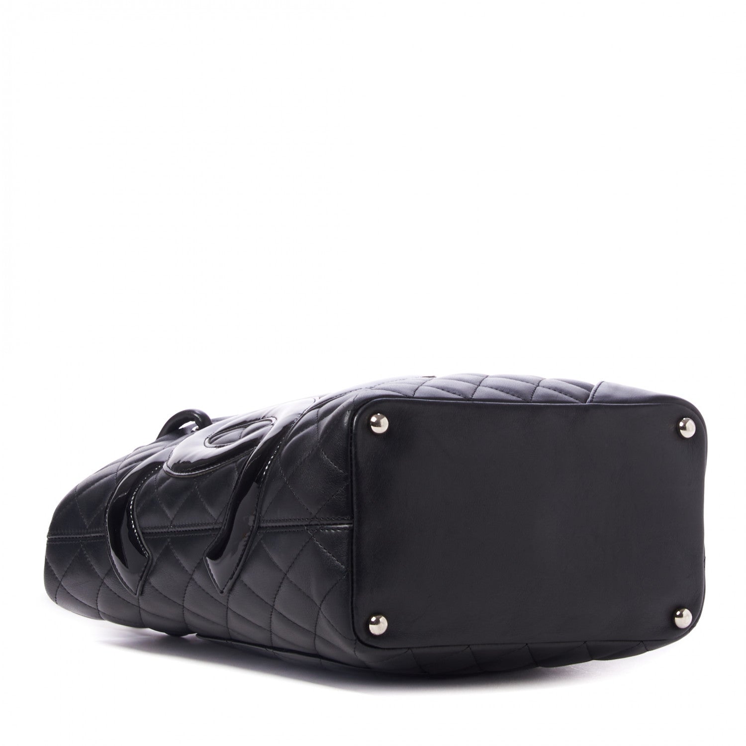 Chanel Calfskin Quilted Medium Cambon Tote Black 4 of 9