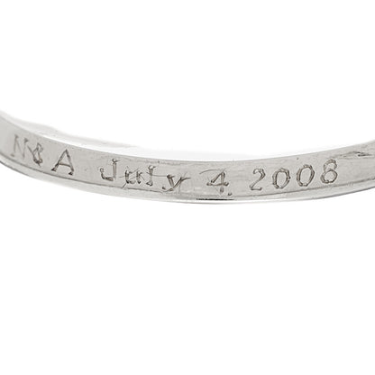 Tiffany Platinum Diamond .98ct Novo Round Engagement Ring 50 5.25 4 of 7