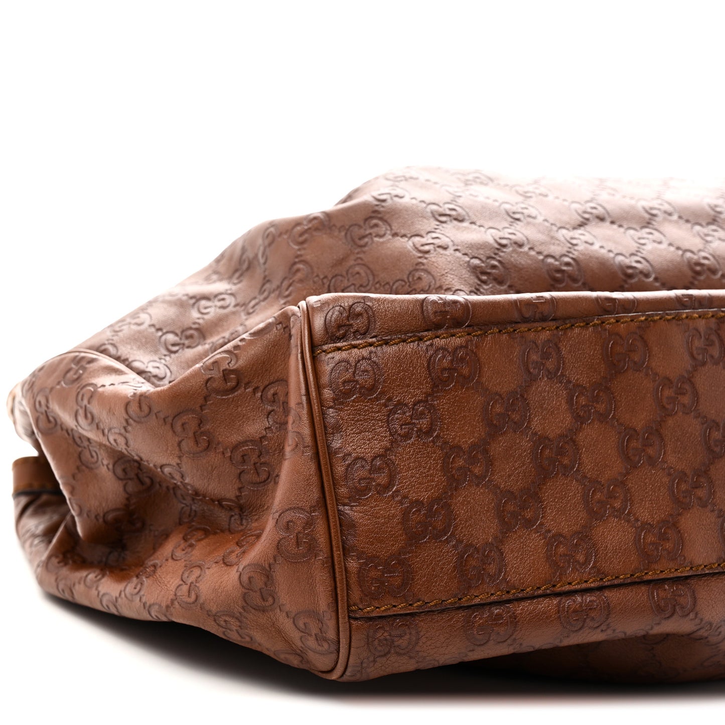 Guccissima Signature Large Sukey Tote Brown