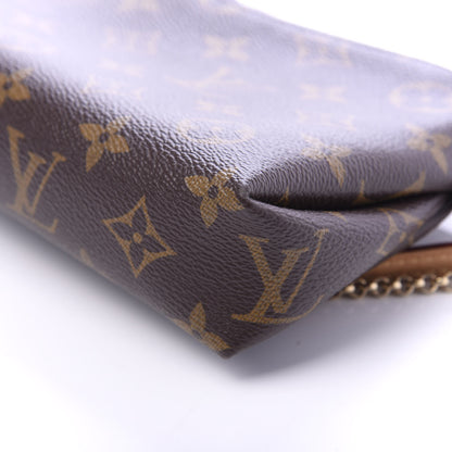 Louis Vuitton Monogram Pallas Clutch Blue Marine 7 of 10