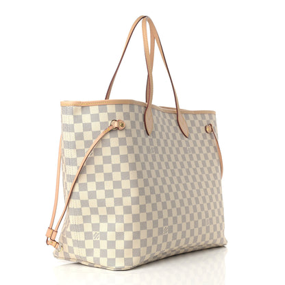 Louis Vuitton Damier Azur Neo Neverfull GM Rose Ballerine 4 of 11
