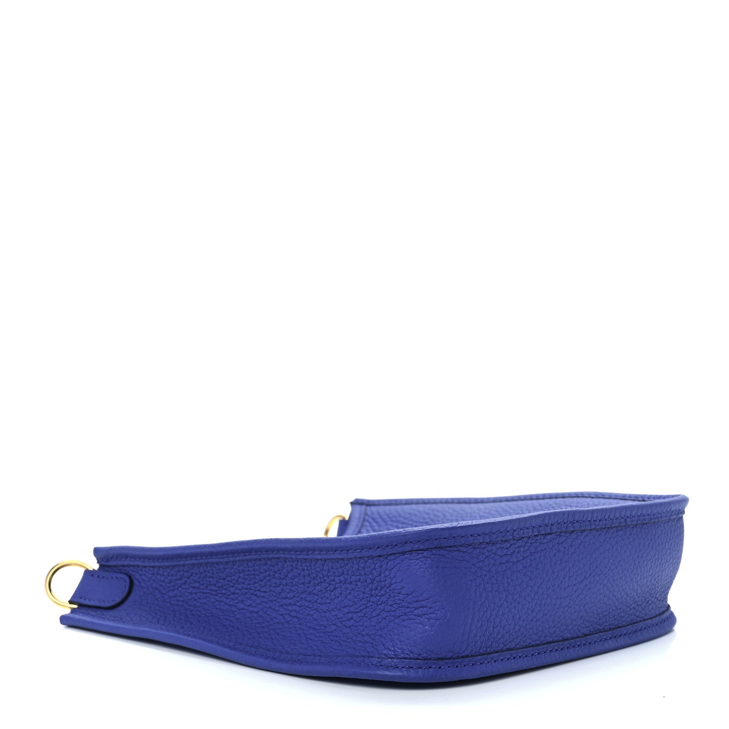 Hermes Taurillon Clemence Maxi Quadrille Evelyne TPM Royal Bleu Bleu Bill Biscuit Rouge H 4 of 10
