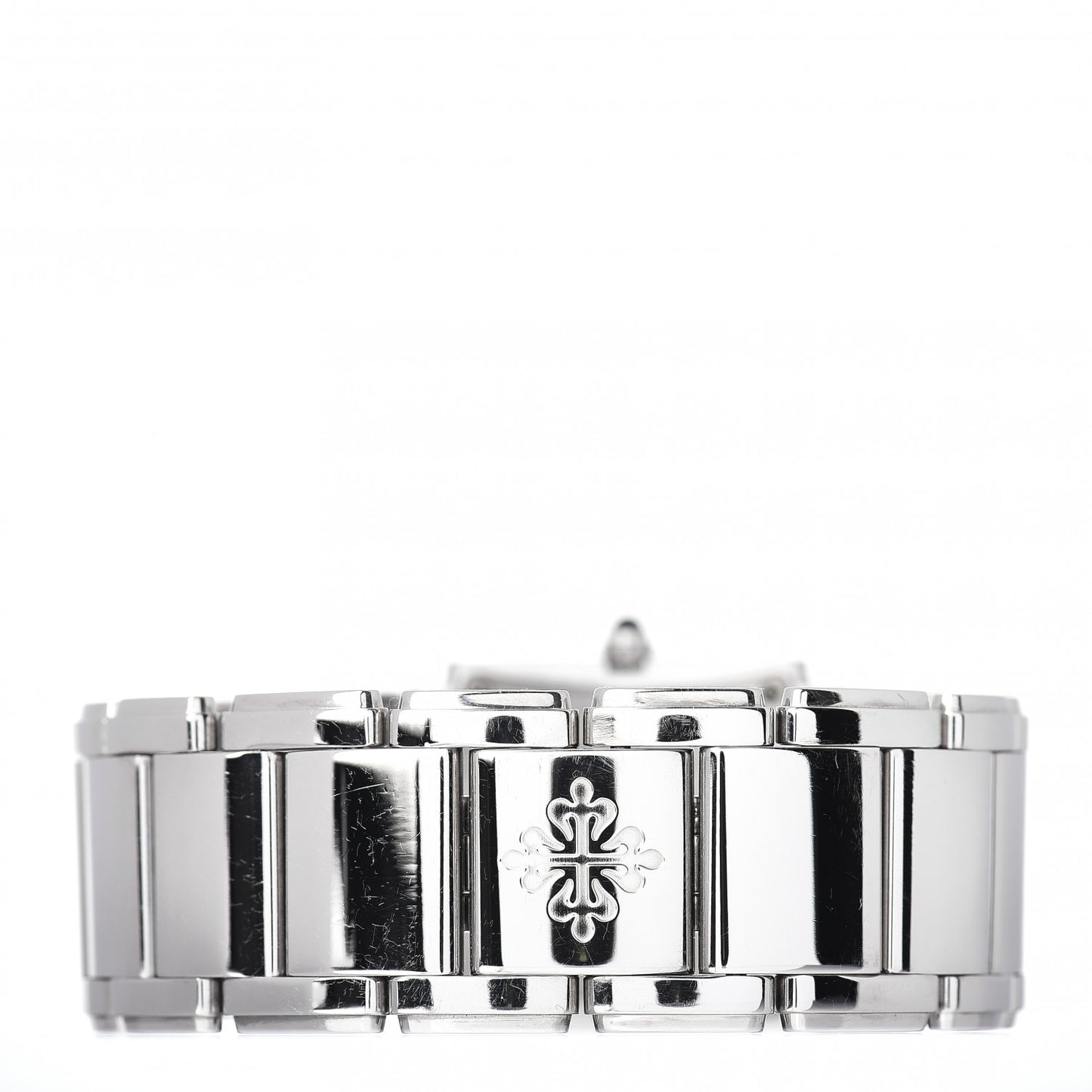 Stainless Steel Diamond 25mm Twenty-4 Quartz Watch White 4910/10A-011