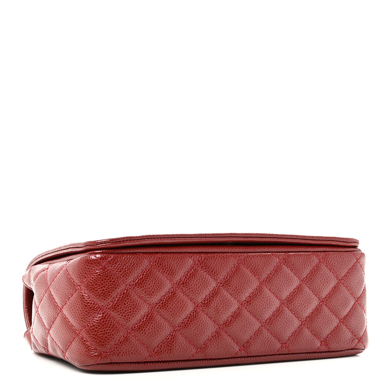 Chanel Caviar Medium Timeless CC Flap Dark Red 4 of 11