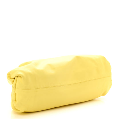 Bottega Veneta Smooth Butter Calf The Pouch Oversized Clutch Sherbert 4 of 9