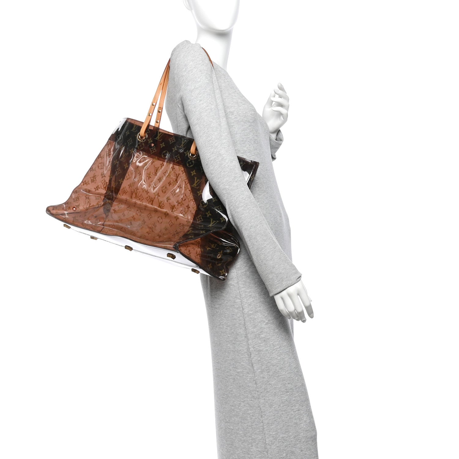Louis Vuitton Vinyl Monogram Ambre Sac Cabas GM 3 of 9