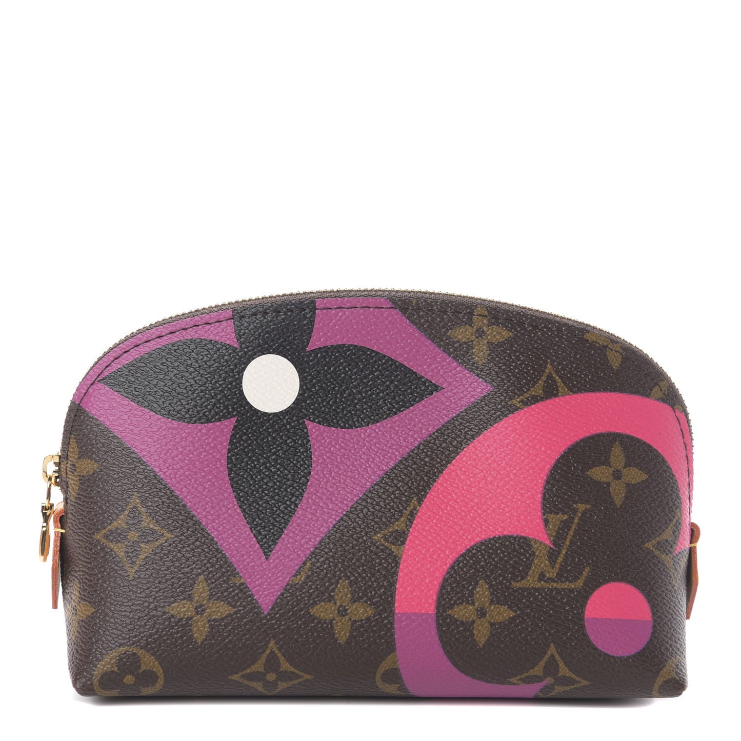 Monogram Game On Cosmetic Pouch