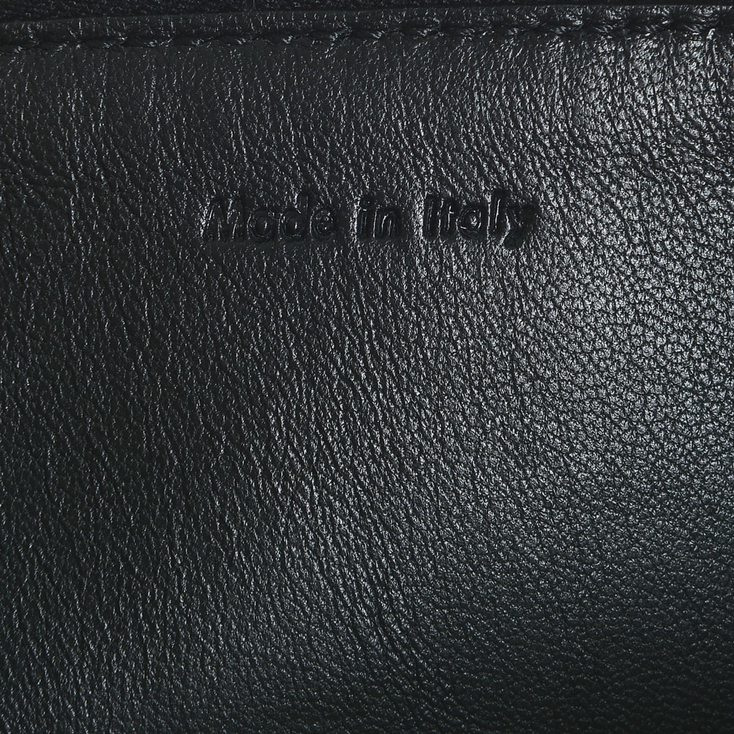 Spazzolato Calfskin Clutch Wine