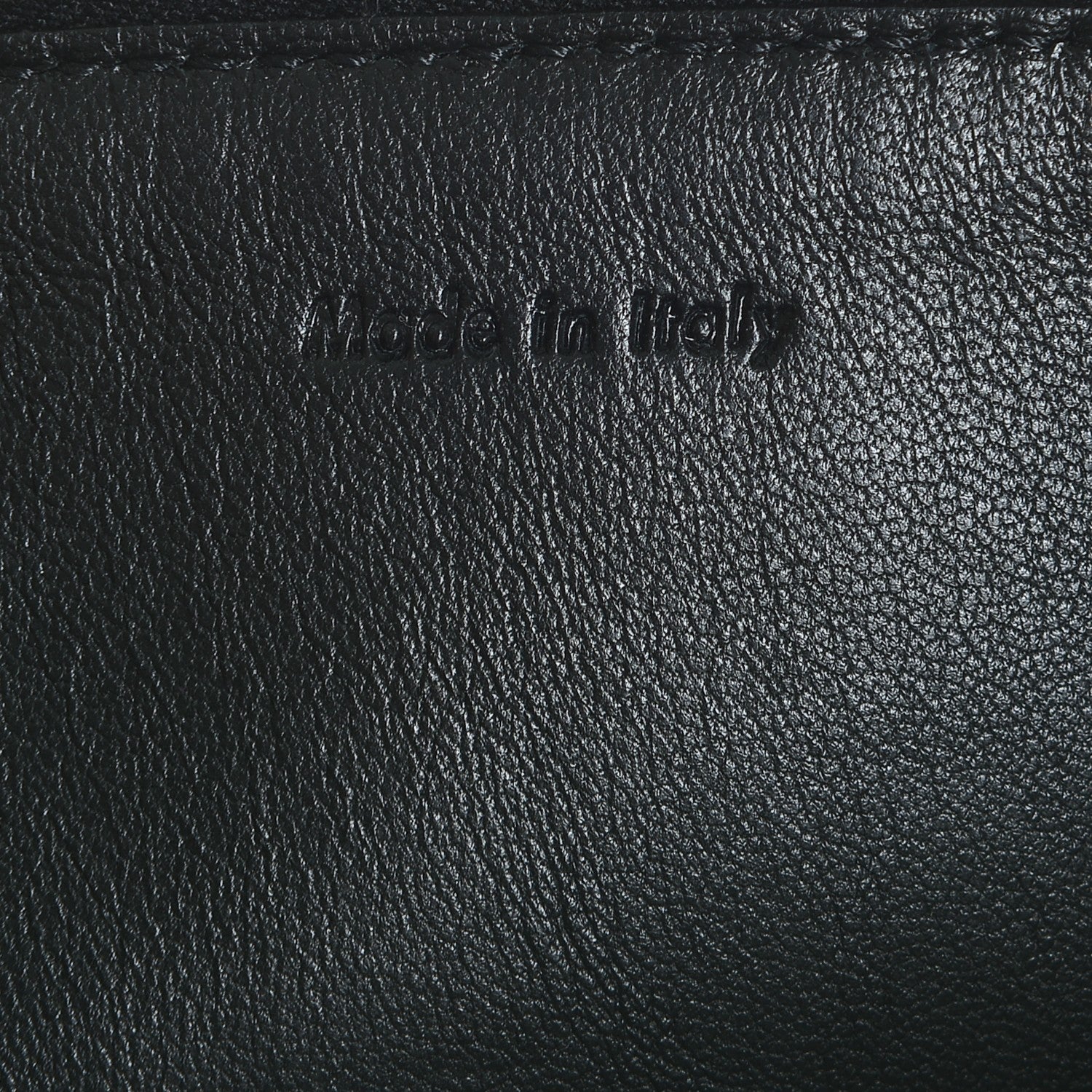 Celine Spazzolato Calfskin Clutch Wine 6 of 6