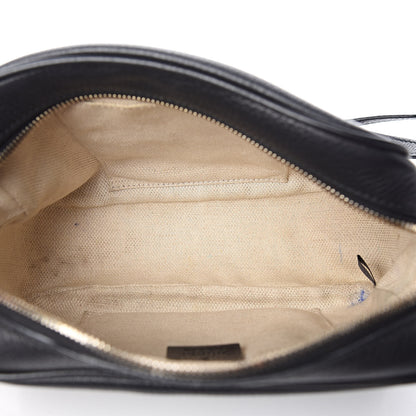 Gucci Pebbled Calfskin Small Soho Disco Bag Black 5 of 12
