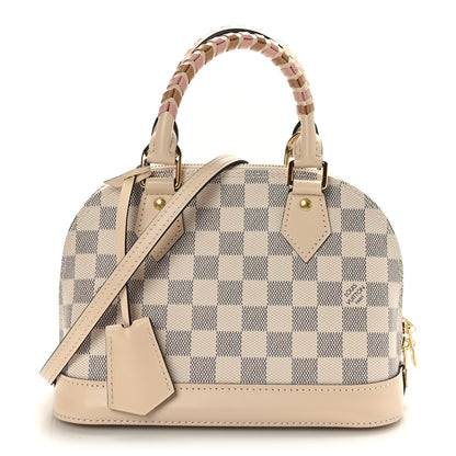Louis Vuitton Damier Azur Braided Alma BB 1 of 8