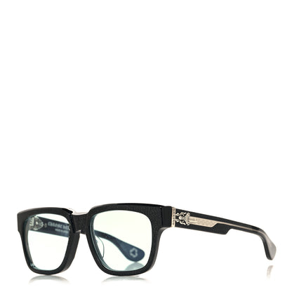 Chrome Hearts Mist Blue Box Officer Sunglasses Black 1 of 7