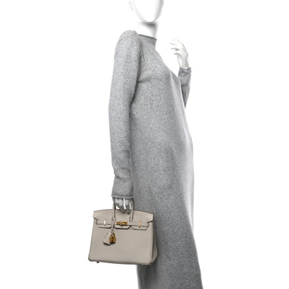 Hermes Togo Birkin 25 Beton 2 of 10